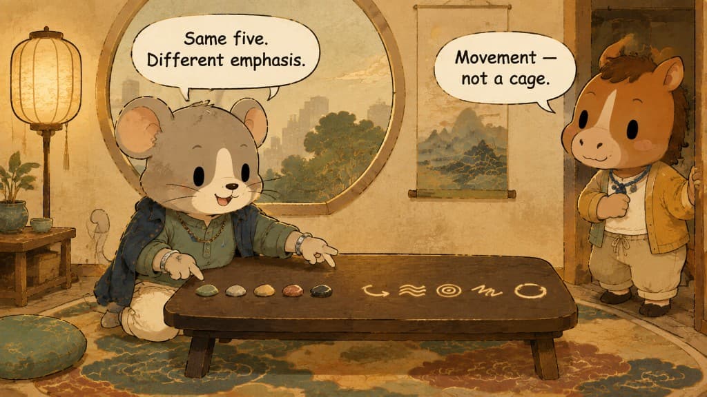 Five Elements vs Five Energies — Same Roots, Modern Language